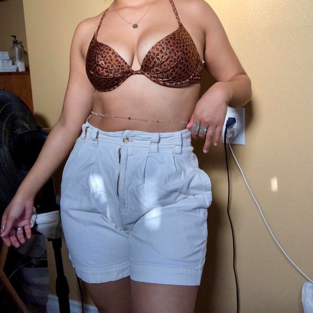 Women’s white shorts